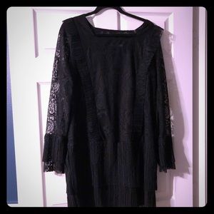 Lace mini dress